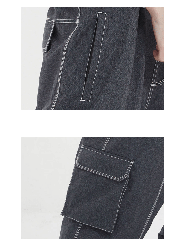 Loose Denim 15K Insulated Snow Bibs - Unisex | Doorek