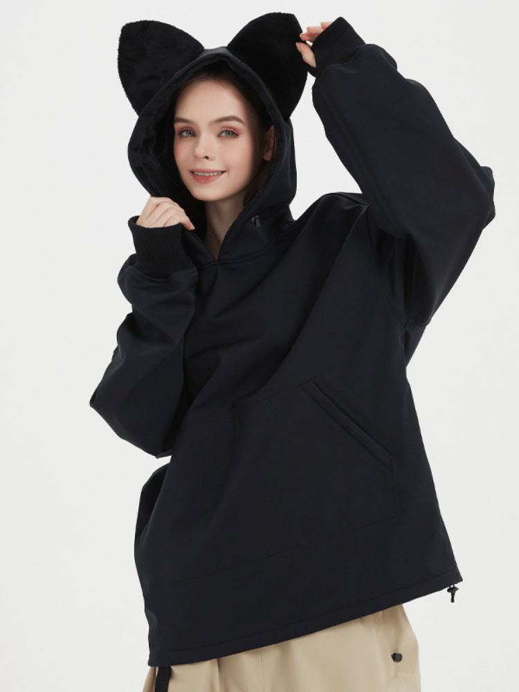 Iconic Cat 10K Fleece Hoodie - Women's | Doorek