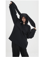 Iconic Rabbit Waterproof Fleece Hoodie – Unisex | Doorek