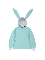 Iconic Rabbit Waterproof Fleece Hoodie – Unisex | Doorek