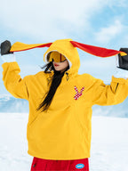 Iconic Rabbit Waterproof Fleece Hoodie – Unisex | Doorek