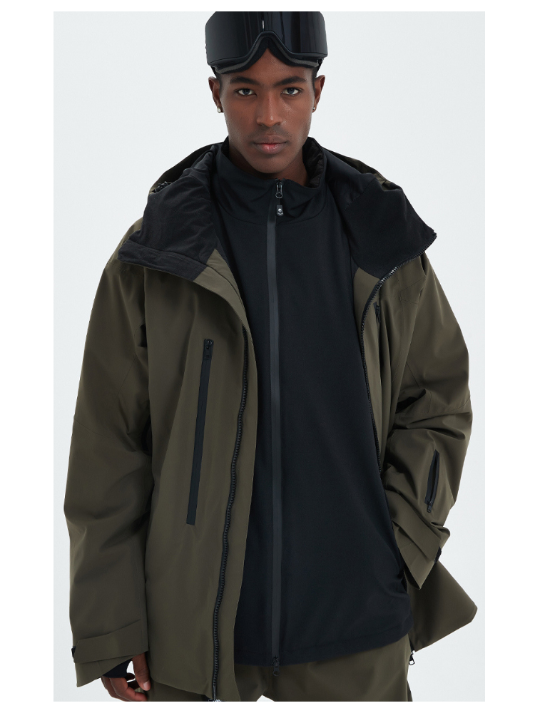 Powline 20K 3L Fleece Snow Jacket - Men's | Doorek