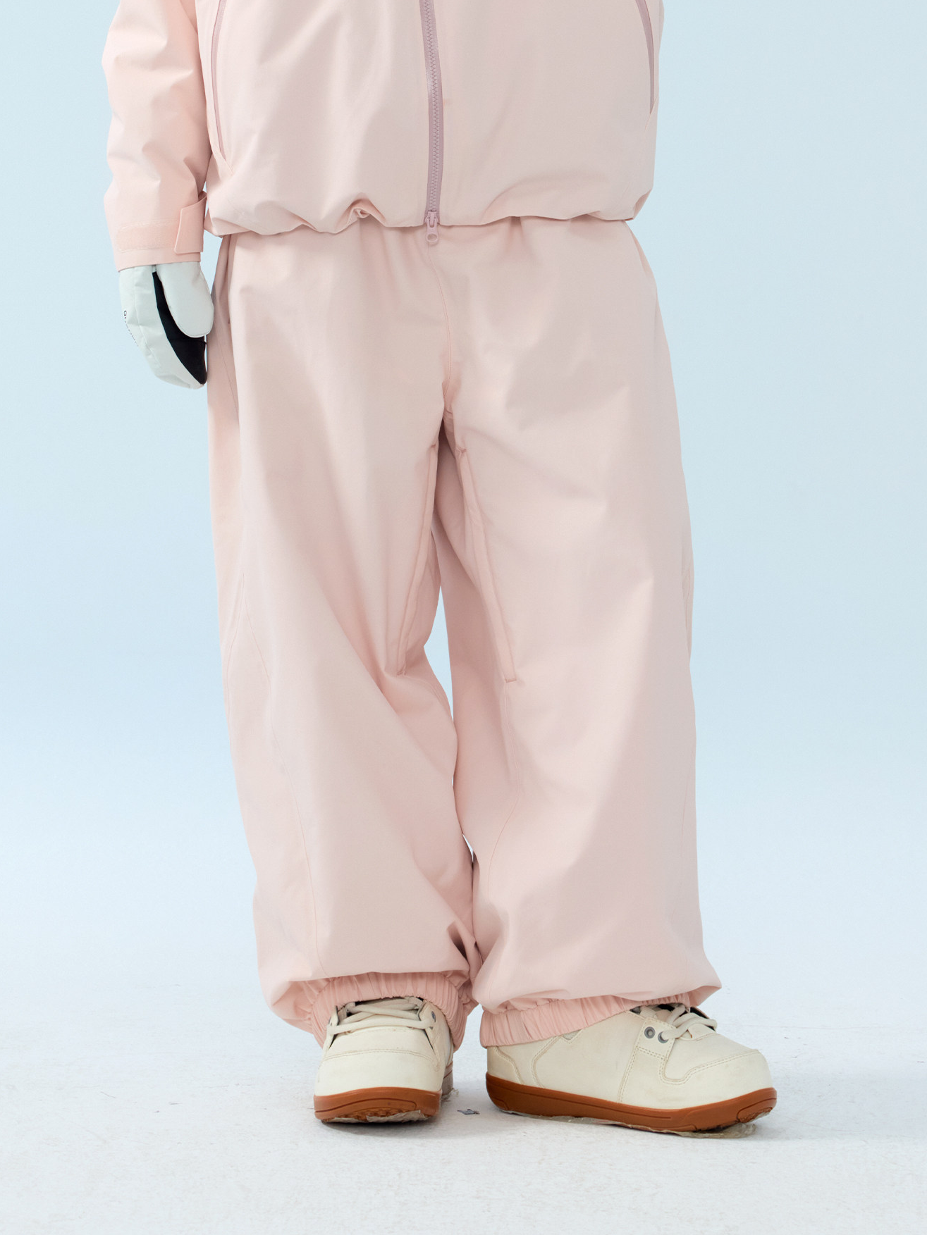3L Mirage Fleece-Lined Baggy Ski Pants – Unisex| NANEND