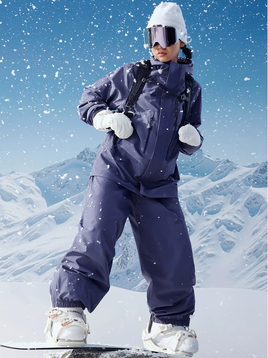 FrostGuard 3L Insulated Ski Mittens – Unisex | High Experience