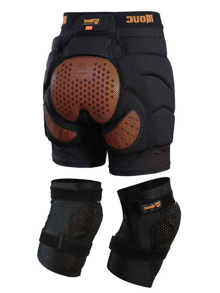 Hip Protection Shorts with Hip & Knee Pads – Unisex | Doorek