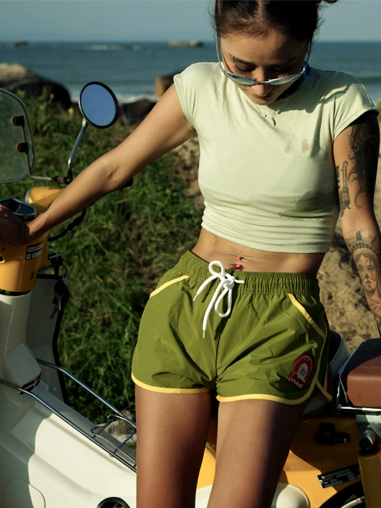 70s Vintage Style Quick-Dry Running Shorts – Women's | ChillHang
