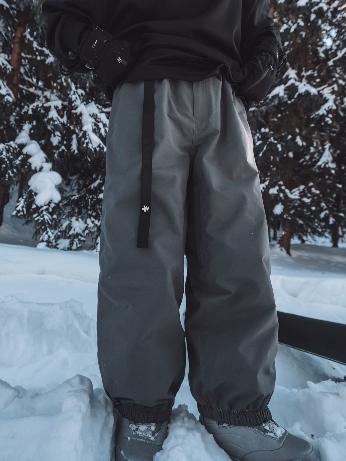 3L Alpine RECCO Fleece-Lined Snow Pants – Unisex | AWKA