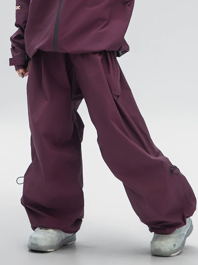 3L XT3N Baggy Shell Snow Bib Pants – Unisex | GAINAX