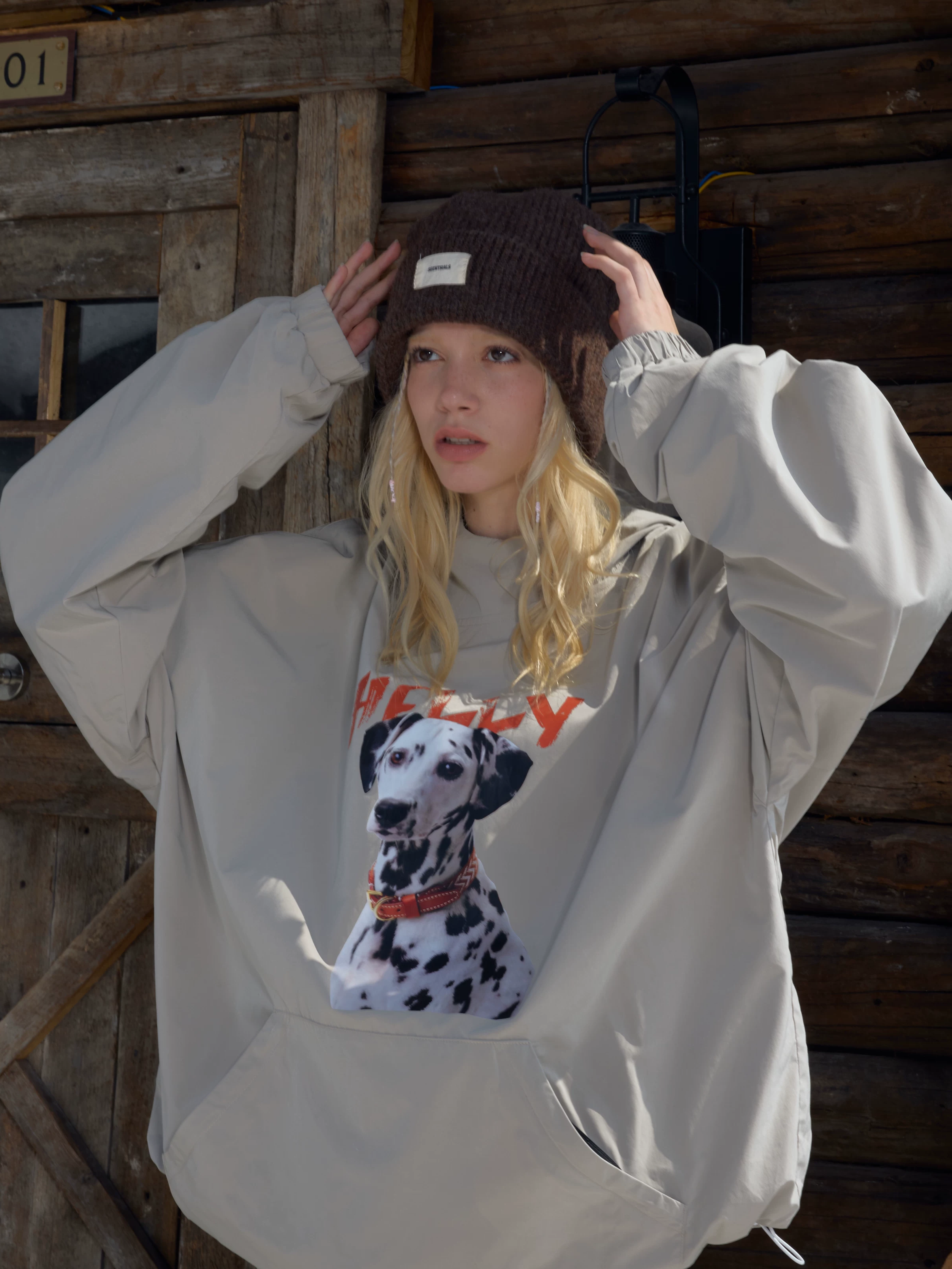 3L Animal Graphic Baggy Snow Anorak – Unisex | Hellystudio