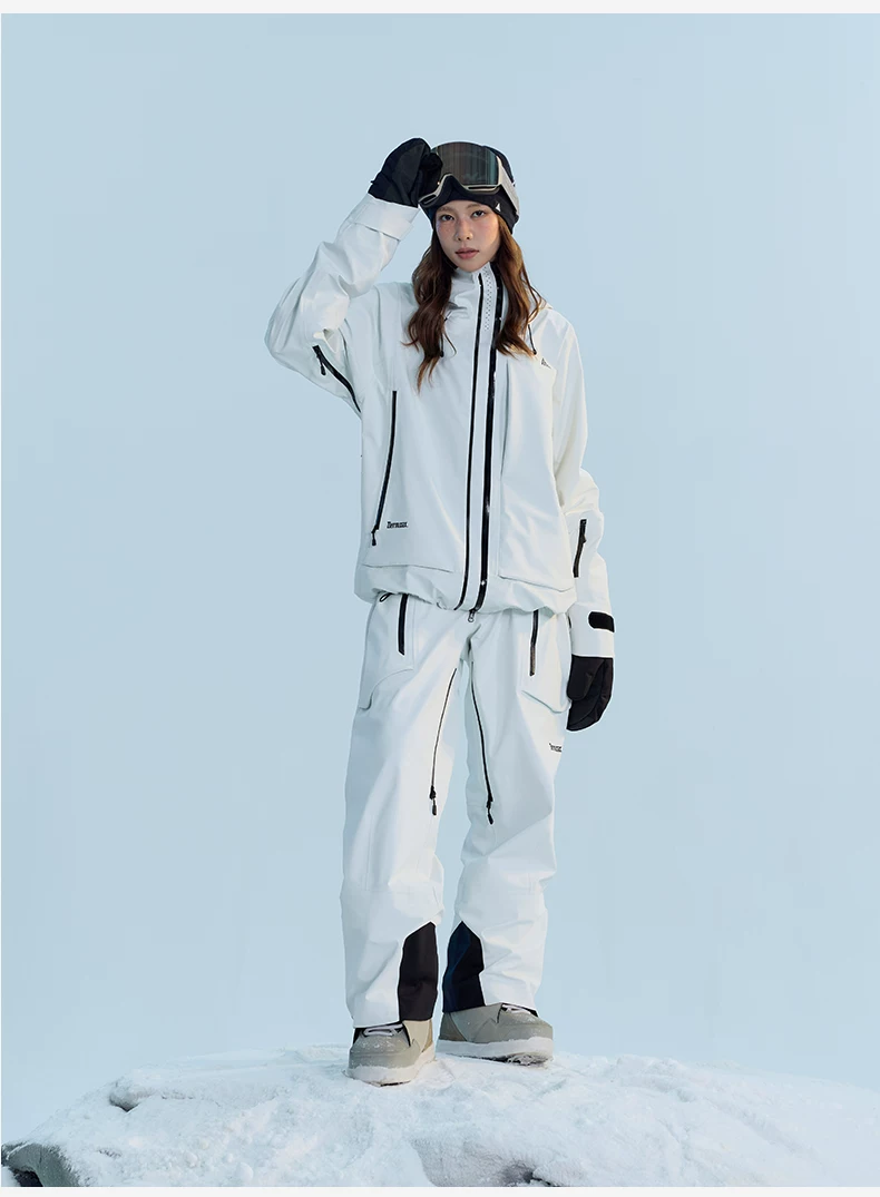 Dermizax® 3L RECCO Pro Shell Ski Pants – Unisex | NANEND