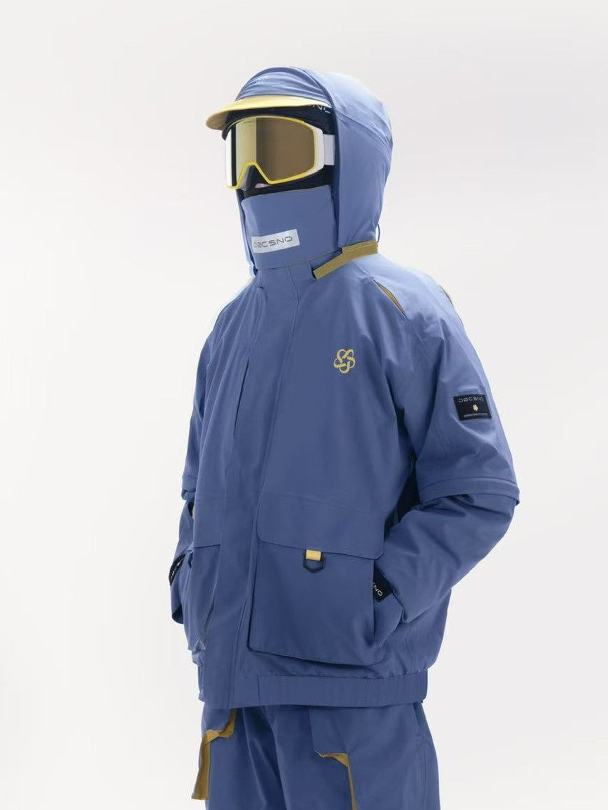 4-in-1 3L Waterproof Ski Jacket – Unisex | DØCSNO