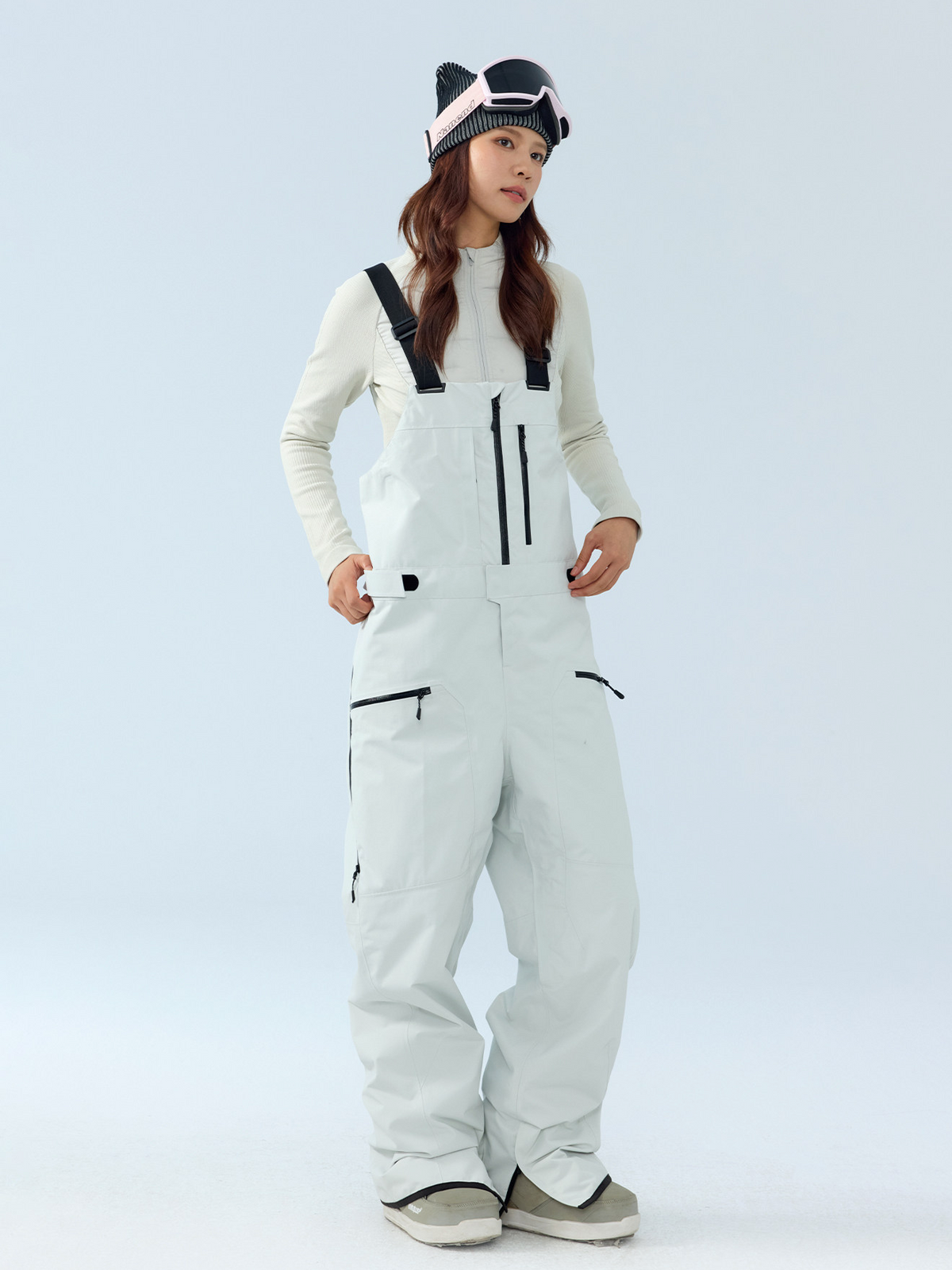 3L RECCO Insulated Ski Bib Pants – Unisex | NANEND
