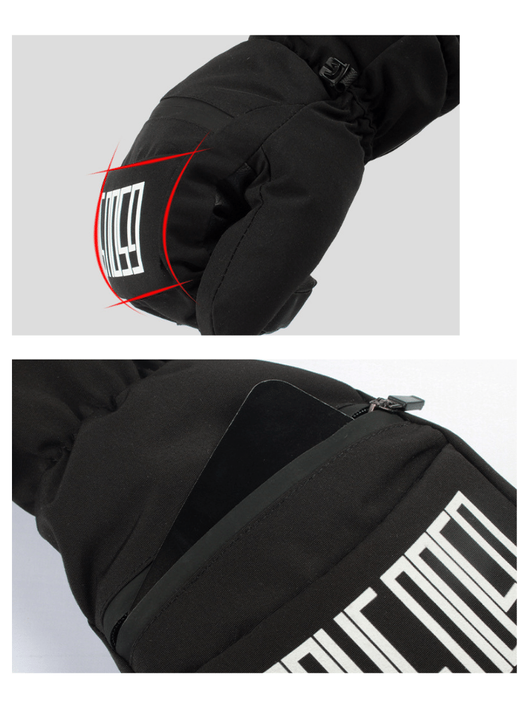 Gsou Snow Alpine Grip Mittens – Unisex
