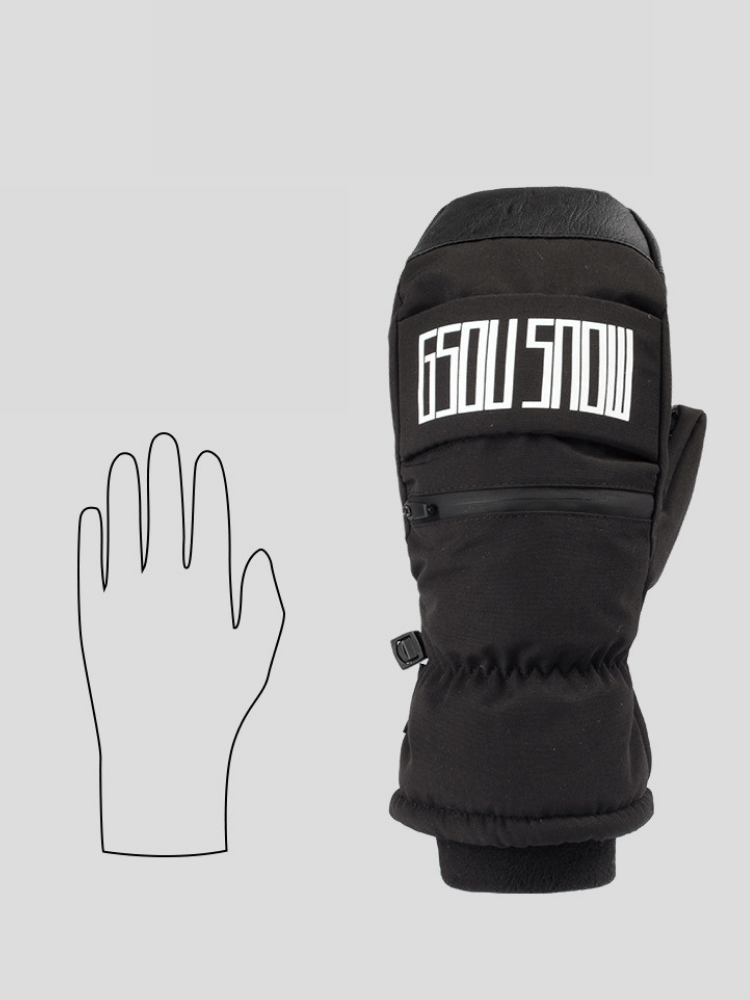 Gsou Snow Alpine Grip Mittens – Unisex