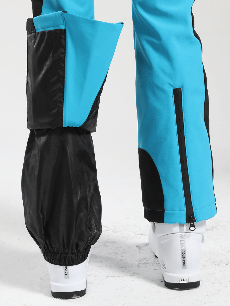 Faux-Fur Slim Ski Jumpsuit – Women's | Gsou Snow