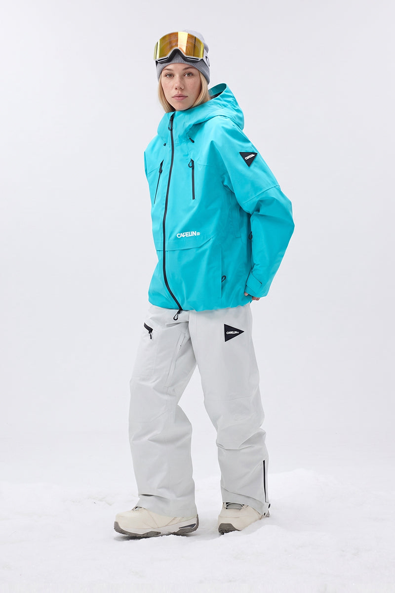 Haku  3L Insulated Snowboard Jacket –  Unisex | Capelin Crew