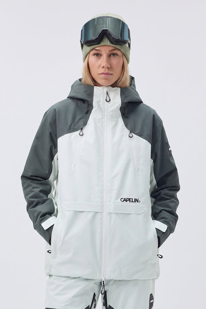 Haku  3L Insulated Snowboard Jacket –  Unisex | Capelin Crew