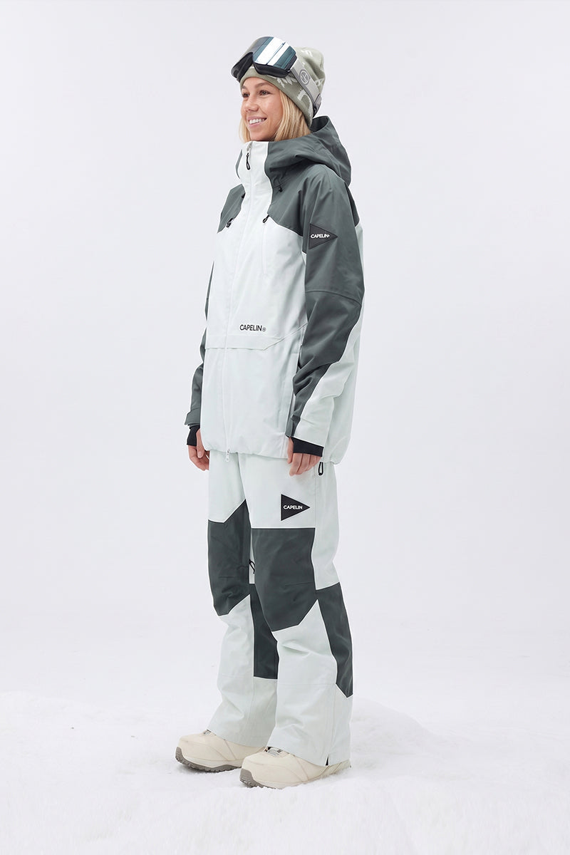 Haku  3L Insulated Snowboard Jacket –  Unisex | Capelin Crew
