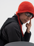 Fluffy Faux Fur Knit Beanie | LITAN