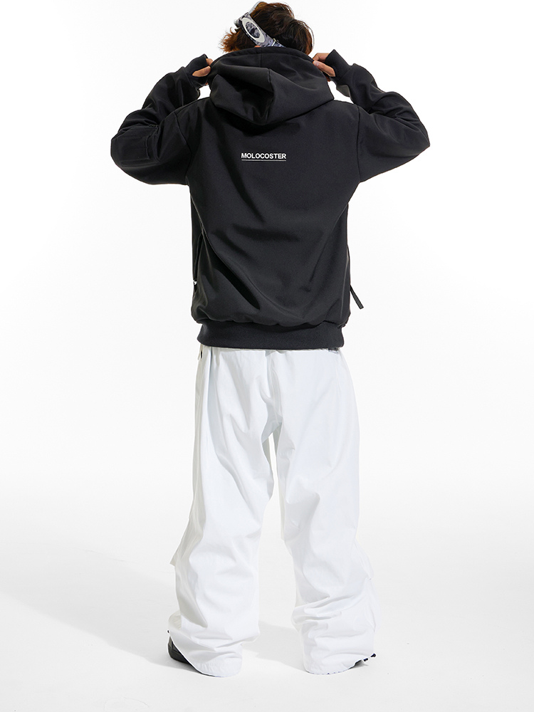 Molocoster Logo Waterproof Hoodie – Unisex