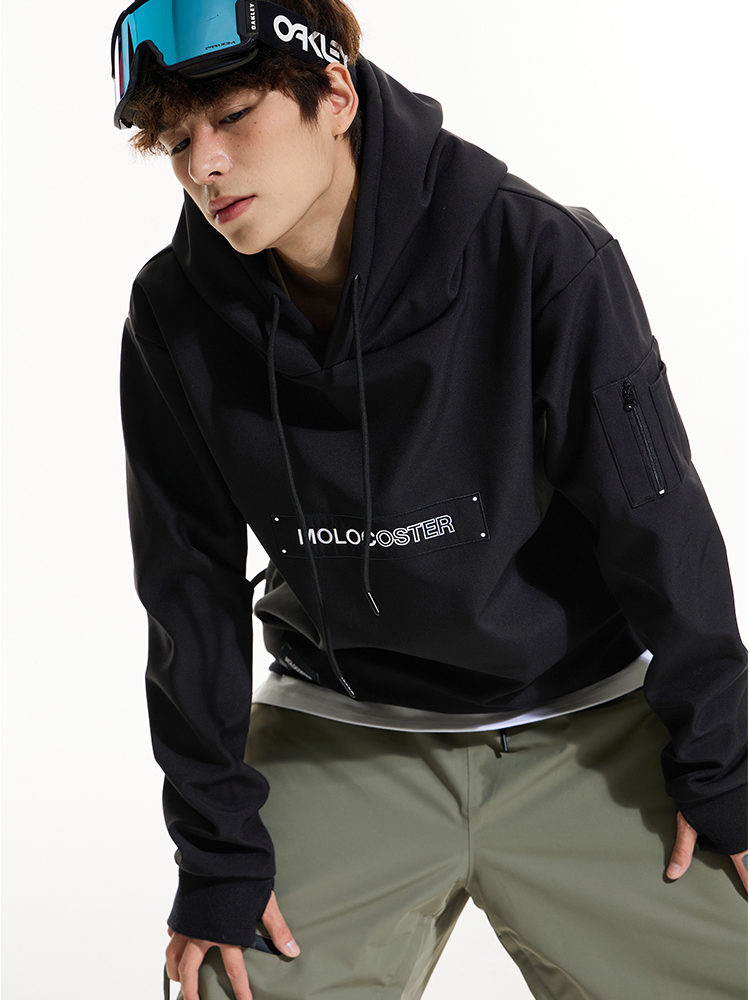 Molocoster Logo Waterproof Hoodie – Unisex