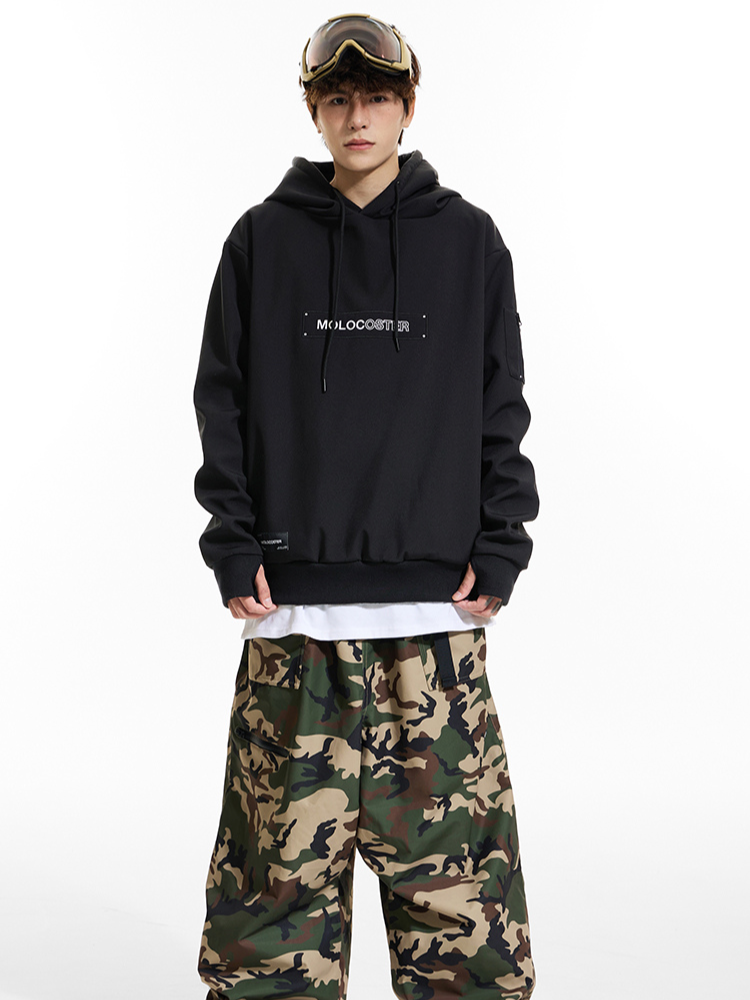 Molocoster Logo Waterproof Hoodie – Unisex
