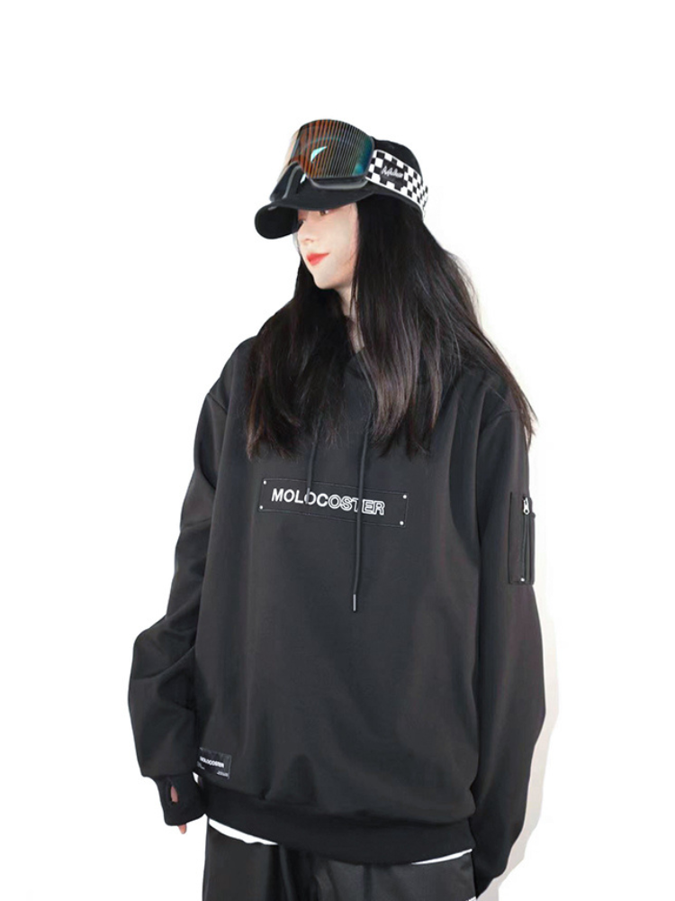 Molocoster Logo Waterproof Hoodie – Unisex