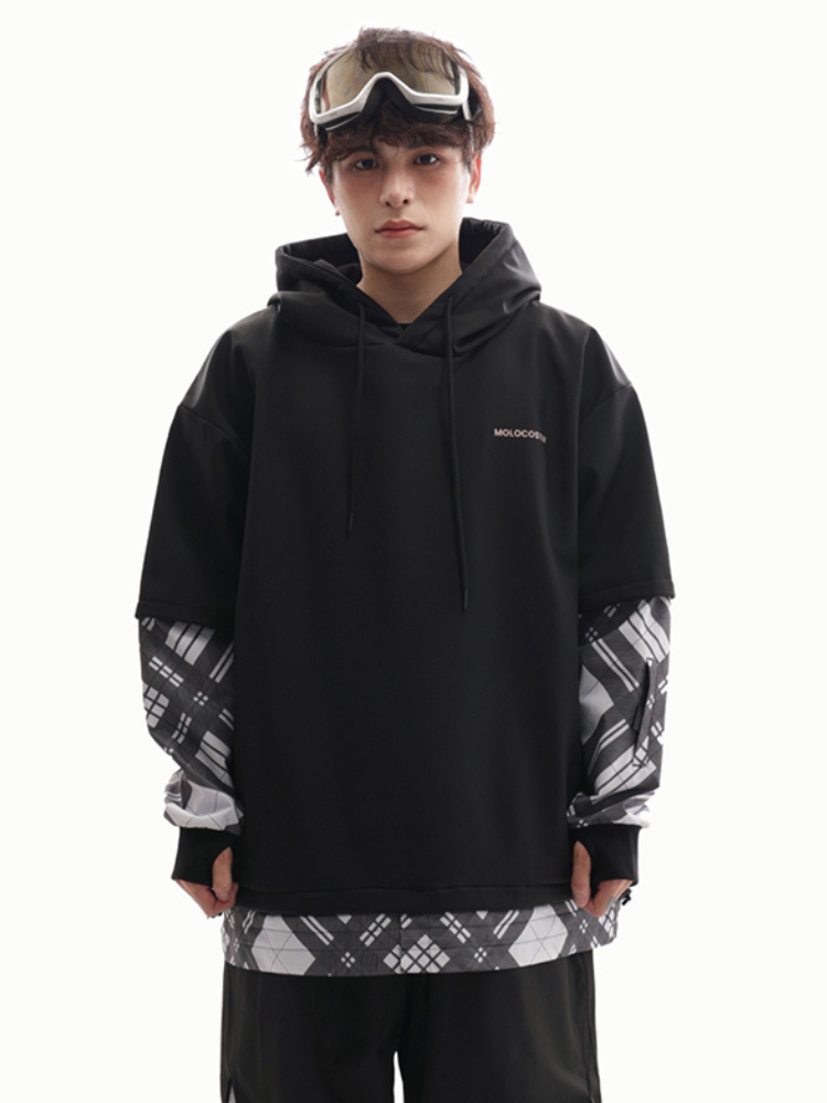 Molocoster Faux Sleeve Waterproof Hoodie – Unisex