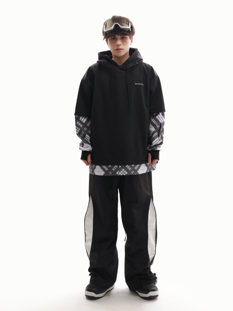 Molocoster Faux Sleeve Waterproof Hoodie – Unisex