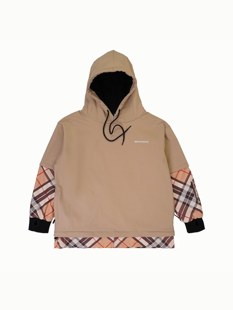 Molocoster Faux Sleeve Waterproof Hoodie – Unisex