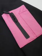 Pink Crest Waterproof Hoodie – Unisex | Molocoster