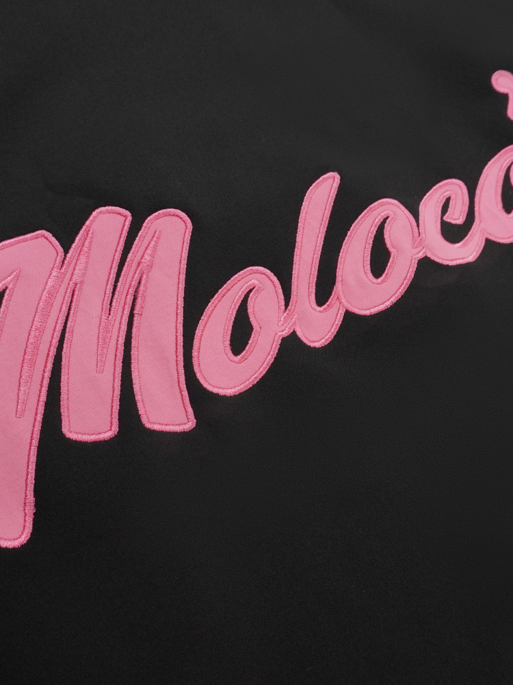 Molocoster Pink Crest Waterproof Hoodie – Unisex