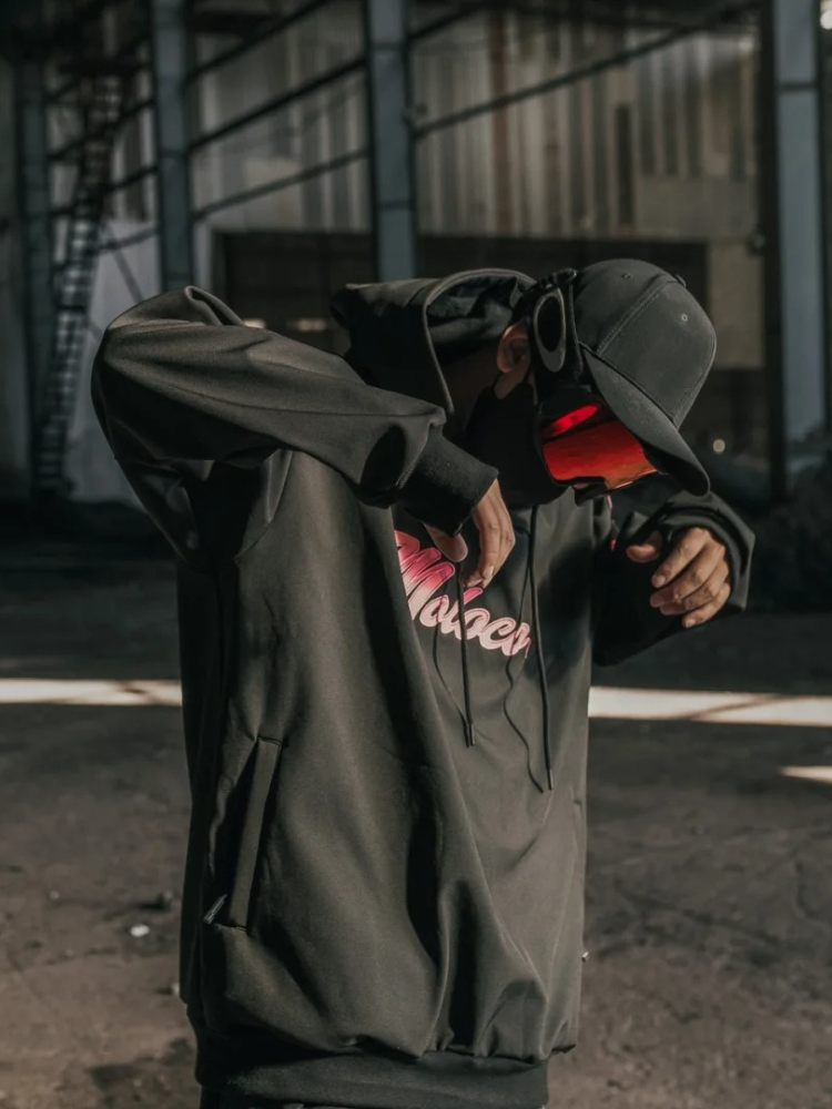 Molocoster Pink Crest Waterproof Hoodie – Unisex