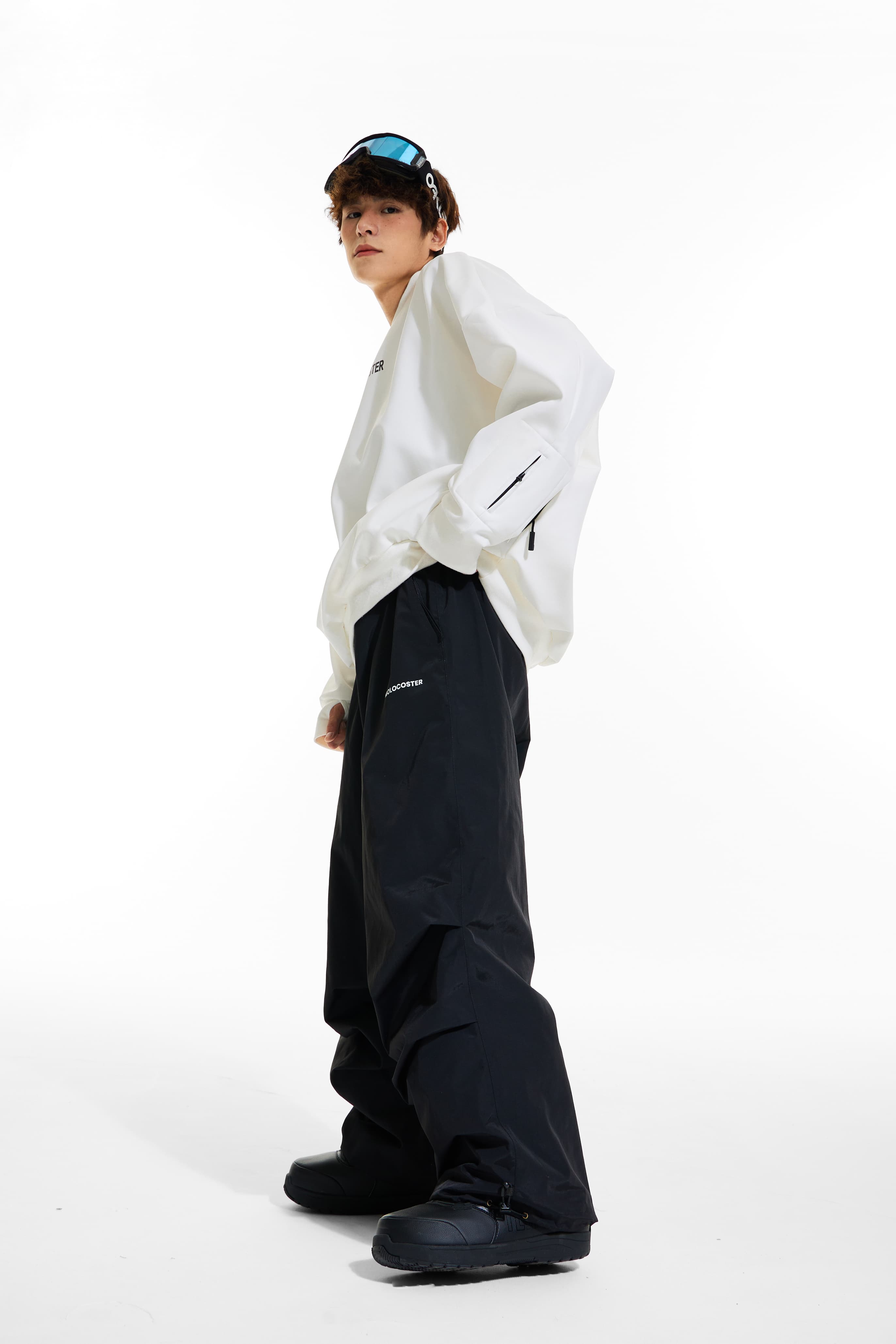 3L Fleece-Lined Baggy Snow Pants – Unisex | Molocoster