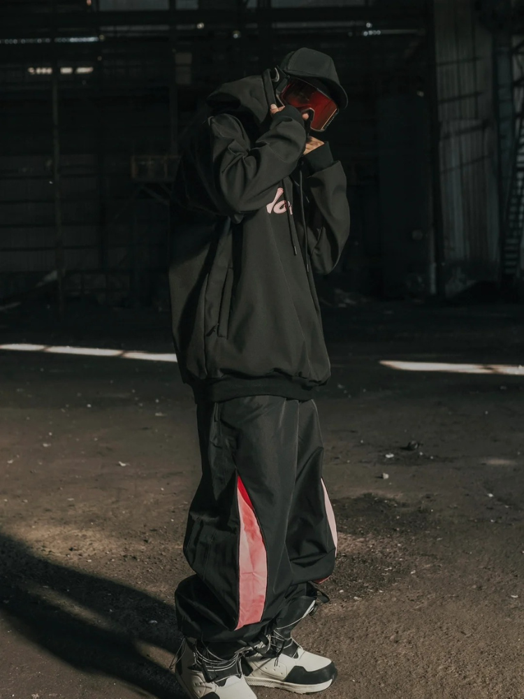 Molocoster Pink Crest Waterproof Hoodie – Unisex