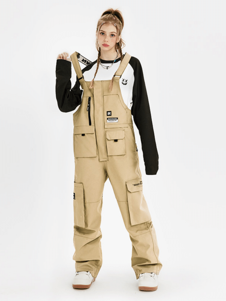 Powder Stash 10K Snow Bibs - Unisex | NANDN