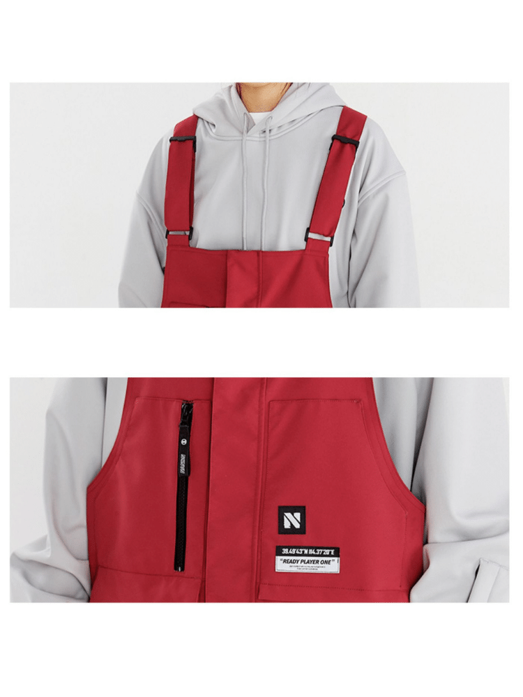 Powder Stash 10K Snow Bibs - Unisex | NANDN