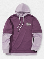 Layered-Sleeve Waterproof Fleece Pullover – Men's | NANDN