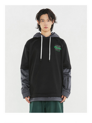 Layered-Sleeve Waterproof Fleece Pullover – Men's | NANDN