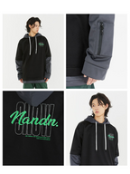 Layered-Sleeve Waterproof Fleece Pullover – Men's | NANDN