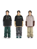 Layered-Sleeve Waterproof Fleece Pullover – Men's | NANDN