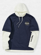 Layered-Sleeve Waterproof Fleece Pullover – Men's | NANDN