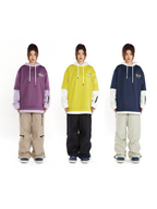 Layered-Sleeve Waterproof Fleece Pullover – Men's | NANDN