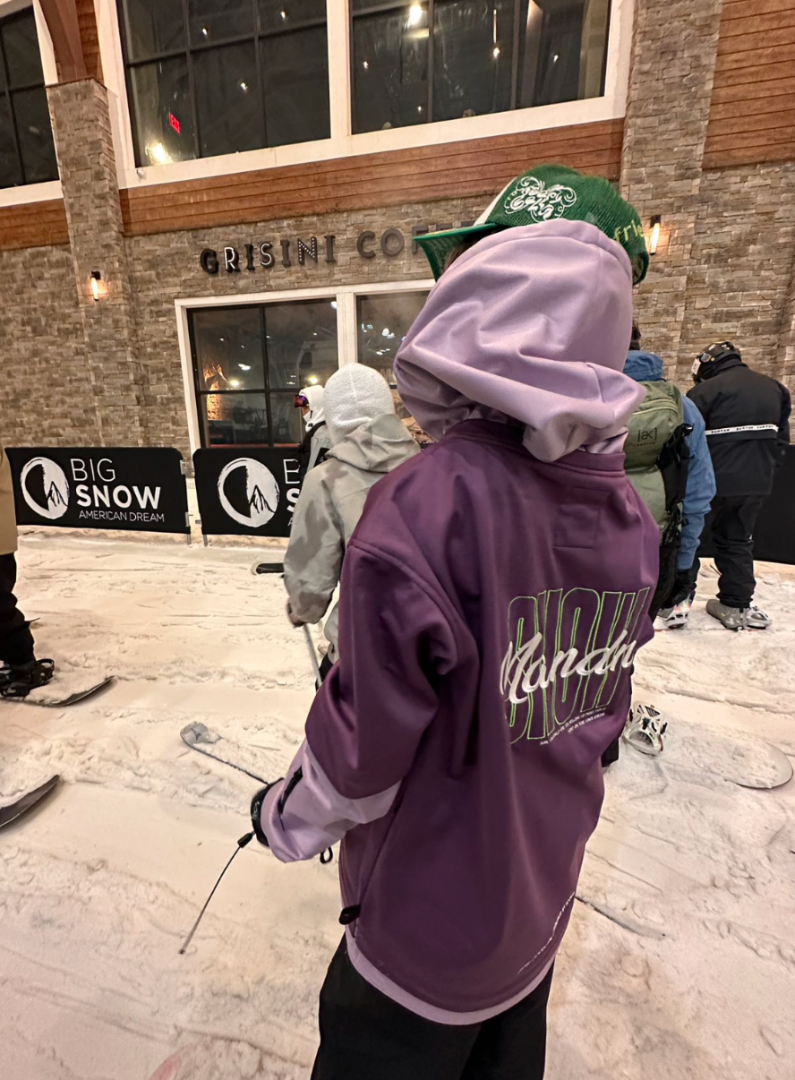 Layered-Sleeve Waterproof Fleece Pullover – Men's | NANDN