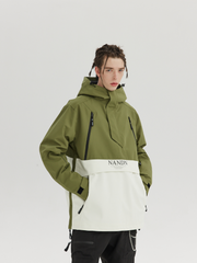 Insulated Colorblock Hood Jacket - Men's | NANDN