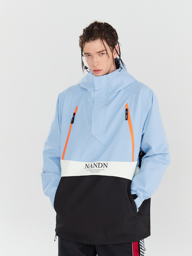 NANDN Insulated Colorblock Hood Jacket - Men's