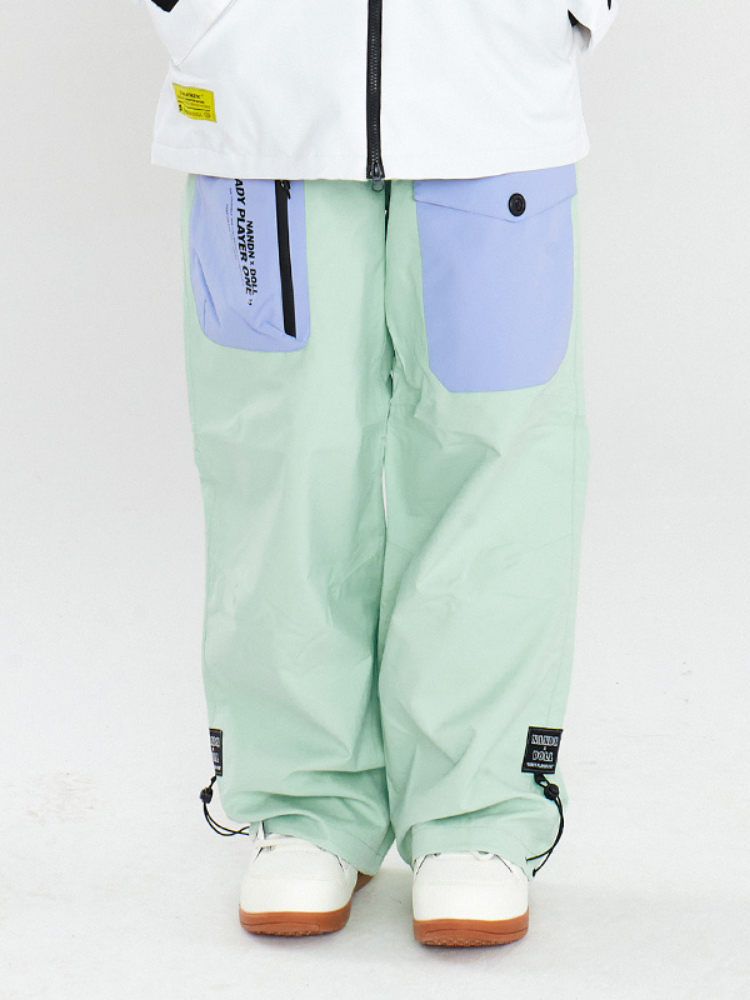 NANDN x DOLL Colorblock Country Snow Pants - Unisex