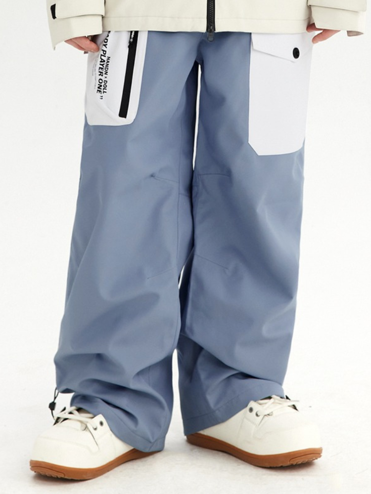 NANDN x DOLL Colorblock Country Snow Pants - Unisex