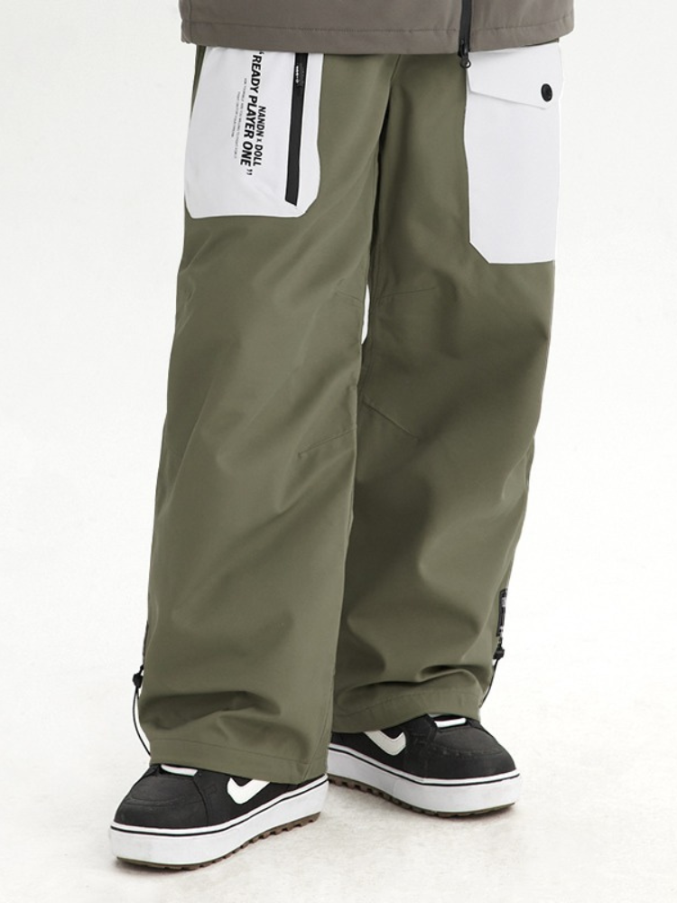 NANDN x DOLL Colorblock Country Snow Pants - Unisex