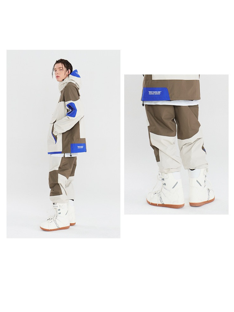 Bold Block 10K Colorblock Snow Pants – Unisex | NANDN